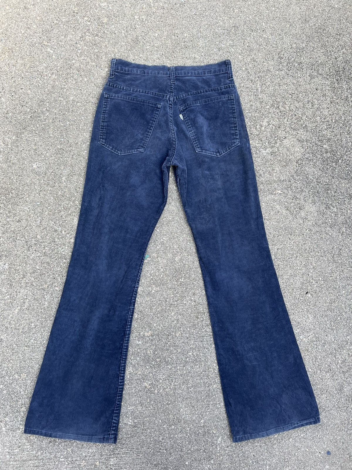 Levi's Vintage 70s Levi’s 646 Fade Blue Corduroy Flare Jeans Size US 29 - 5 Thumbnail