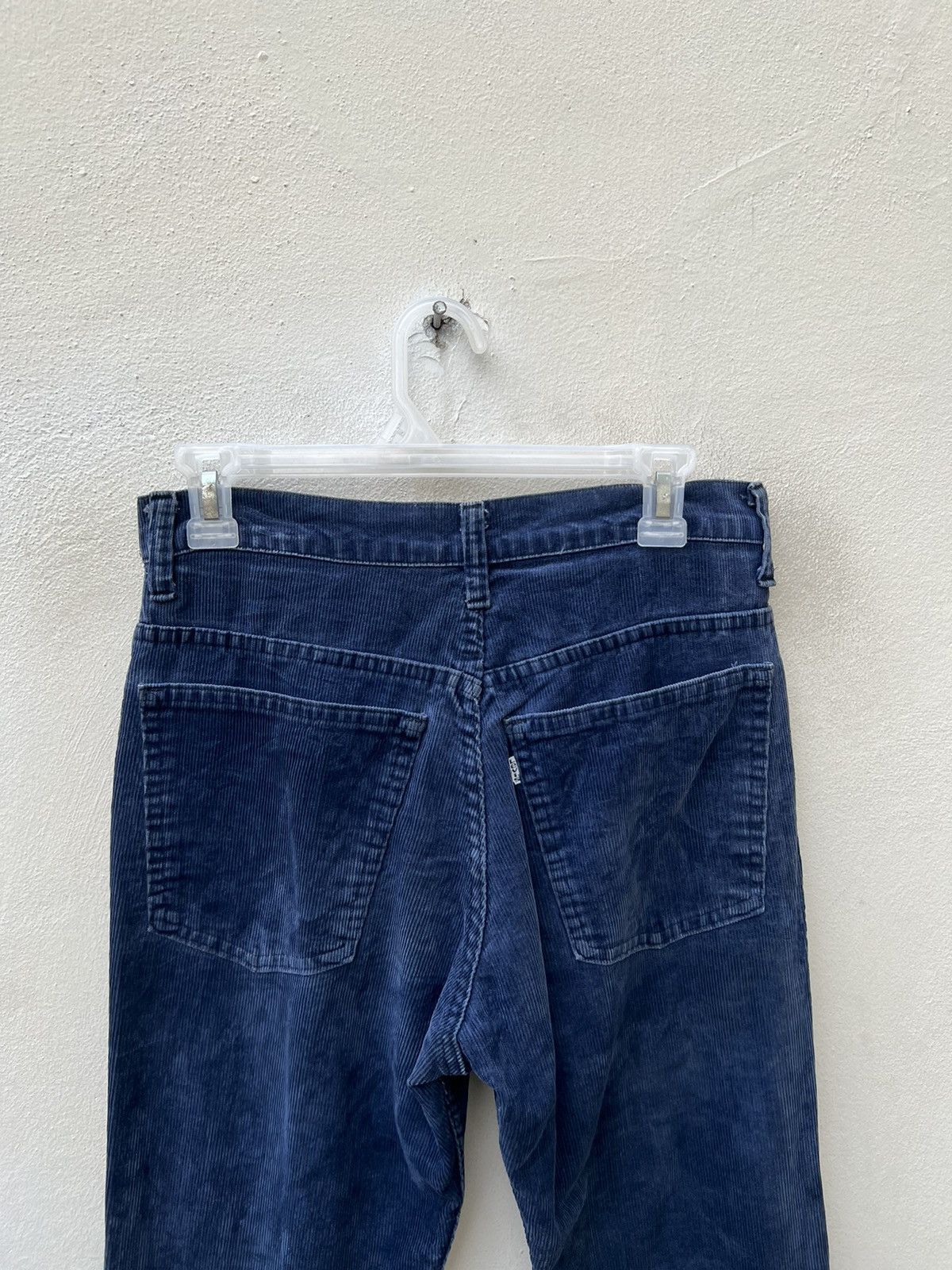 Levi's Vintage 70s Levi’s 646 Fade Blue Corduroy Flare Jeans Size US 29 - 16 Thumbnail