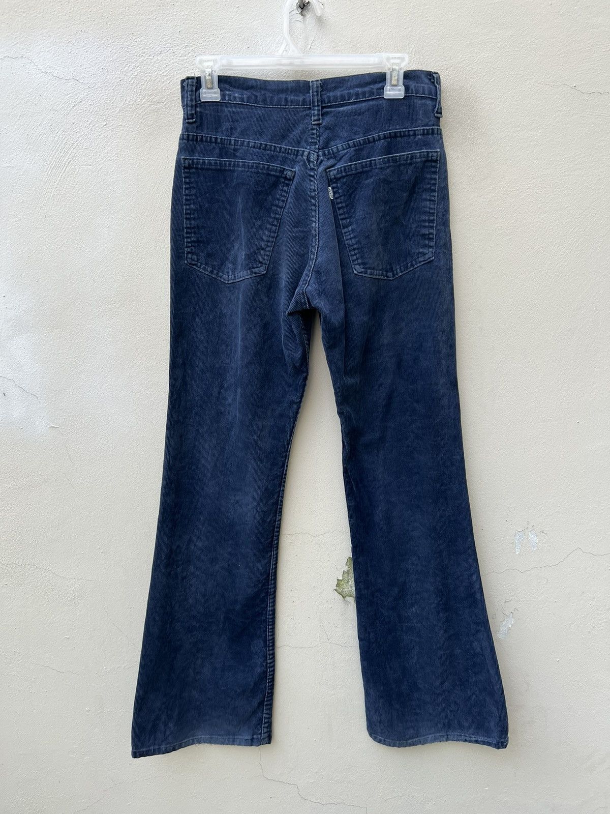 Levi's Vintage 70s Levi’s 646 Fade Blue Corduroy Flare Jeans Size US 29 - 15 Thumbnail