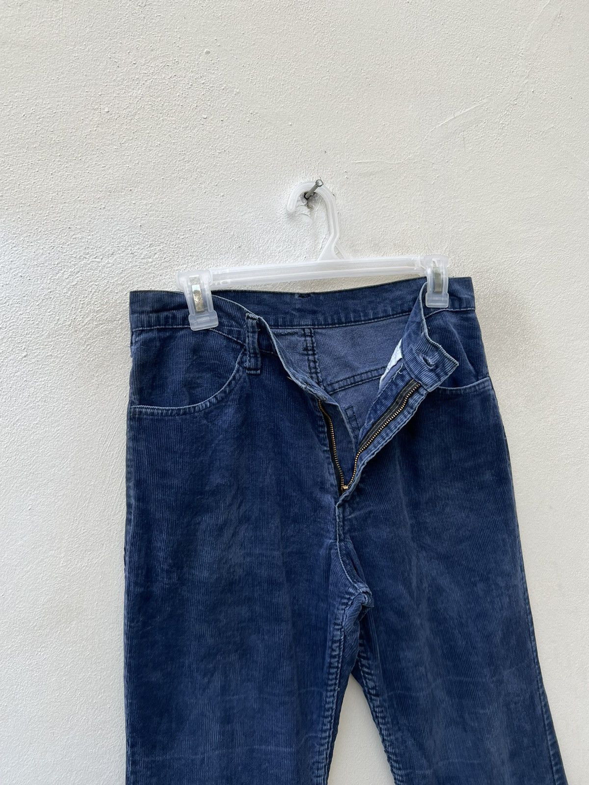 Levi's Vintage 70s Levi’s 646 Fade Blue Corduroy Flare Jeans Size US 29 - 9 Thumbnail