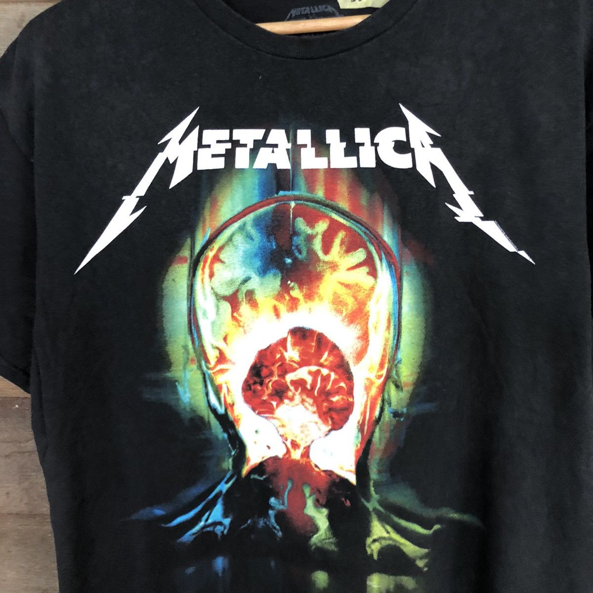 Metallica Metallica band Black Short Sleeve Tshirt #3501 Size US L / EU 52-54 / 3 - 8 Thumbnail