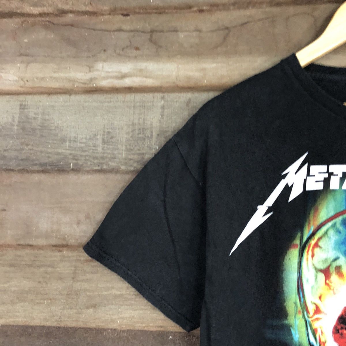 Metallica Metallica band Black Short Sleeve Tshirt #3501 Size US L / EU 52-54 / 3 - 5 Thumbnail