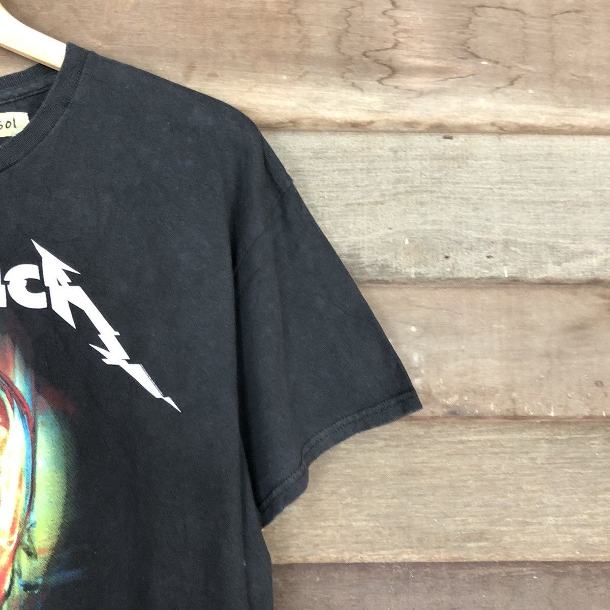Metallica Metallica band Black Short Sleeve Tshirt #3501 Size US L / EU 52-54 / 3 - 4 Thumbnail