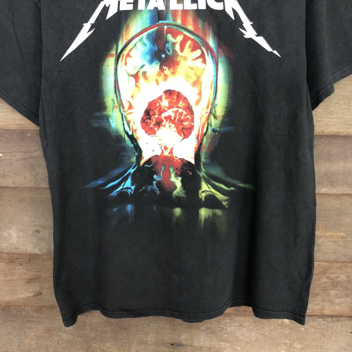 Metallica Metallica band Black Short Sleeve Tshirt #3501 Size US L / EU 52-54 / 3 - 6 Thumbnail
