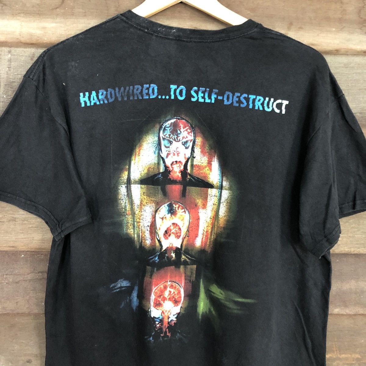 Metallica Metallica band Black Short Sleeve Tshirt #3501 Size US L / EU 52-54 / 3 - 12 Thumbnail