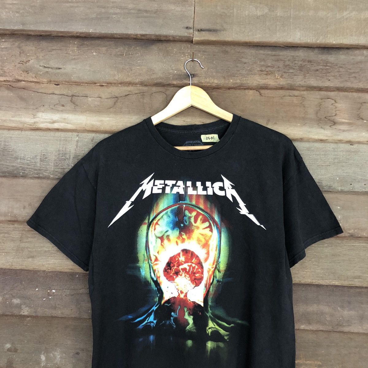 Metallica Metallica band Black Short Sleeve Tshirt #3501 Size US L / EU 52-54 / 3 - 2 Thumbnail