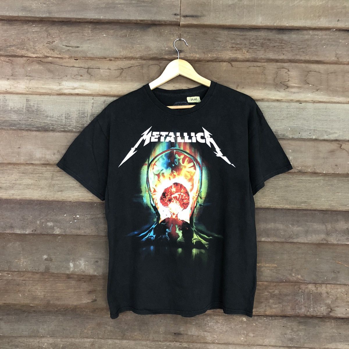 Metallica Metallica band Black Short Sleeve Tshirt #3501 Size US L / EU 52-54 / 3 - 1 Thumbnail
