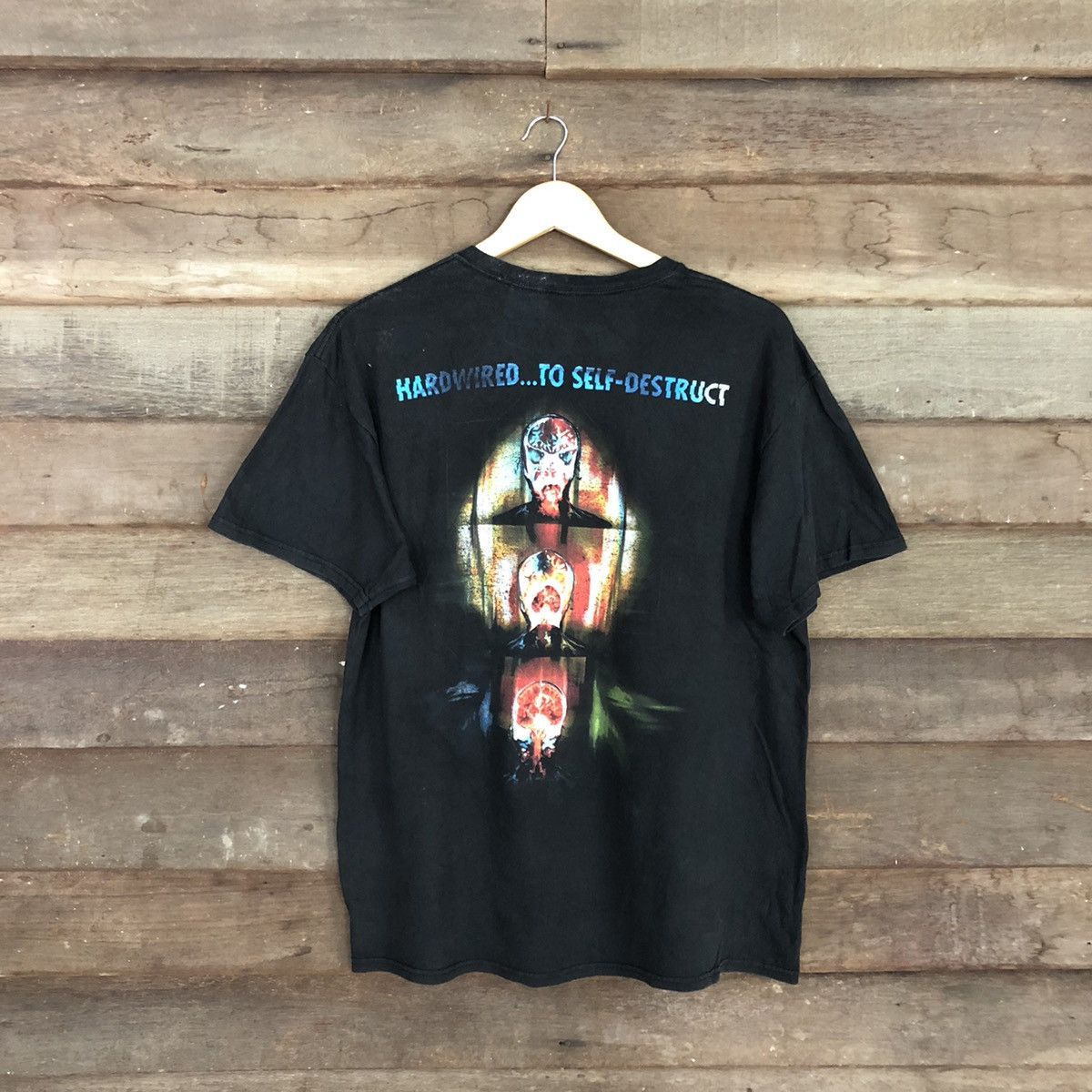 Metallica Metallica band Black Short Sleeve Tshirt #3501 Size US L / EU 52-54 / 3 - 11 Thumbnail