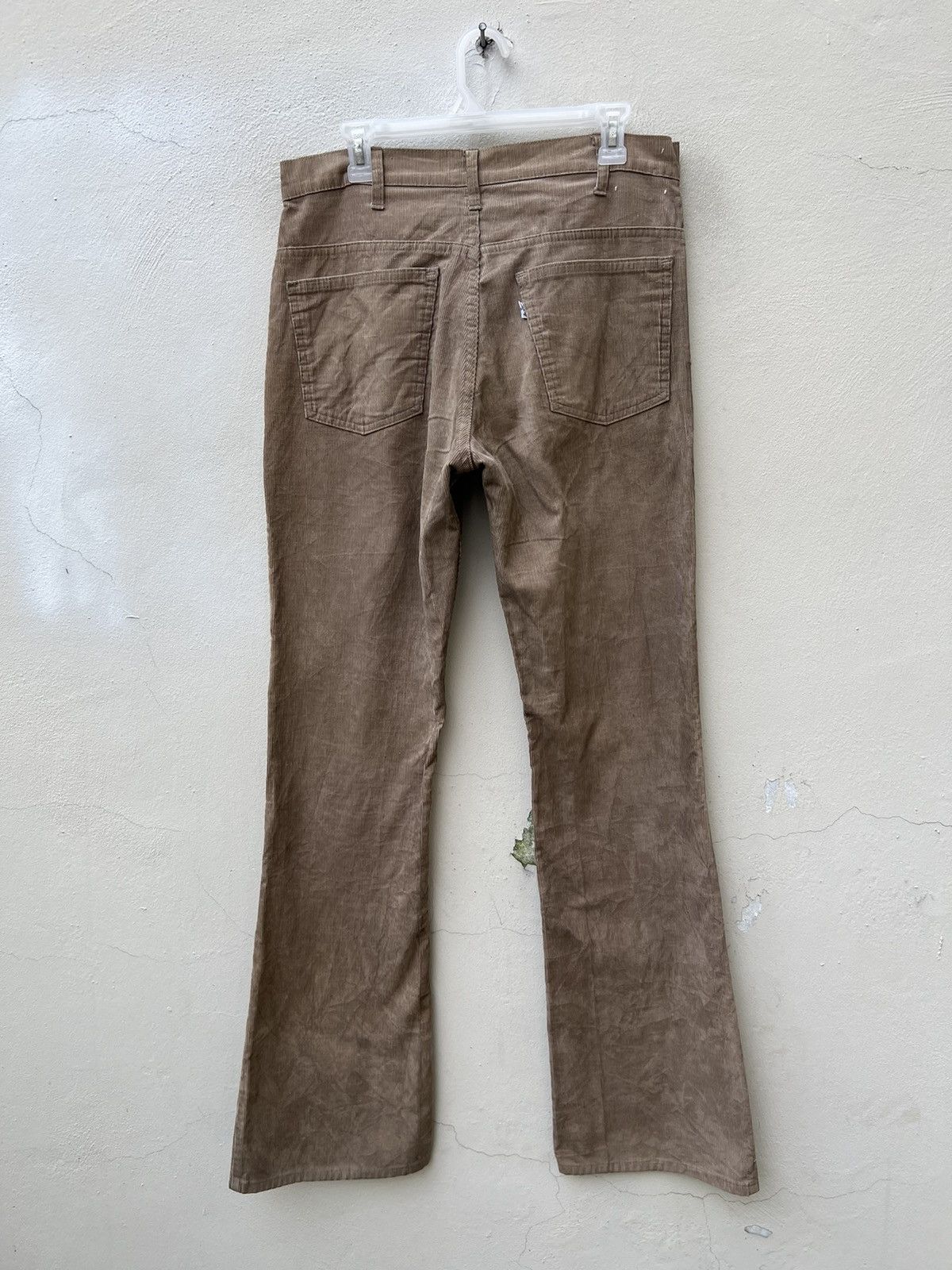 Levi's Vintage 70s Levi’s 646 Talon 42 Zipper Corduroy Flare Jeans Size US 33 - 14 Thumbnail