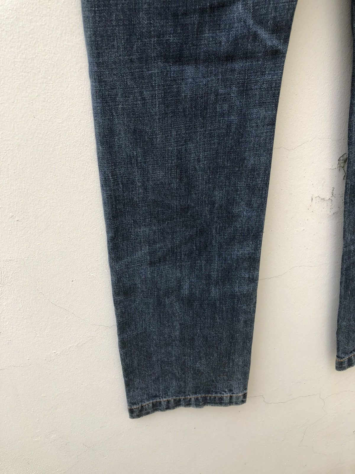 Vintage Double Standard Clothing Japan Distressed Black Waist Denim Size US 32 / EU 48 - 13 Thumbnail