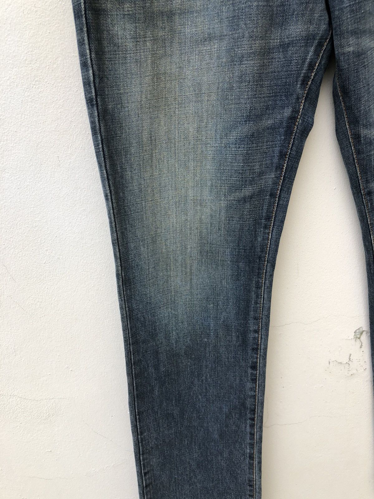 Vintage Double Standard Clothing Japan Distressed Black Waist Denim Size US 32 / EU 48 - 5 Thumbnail