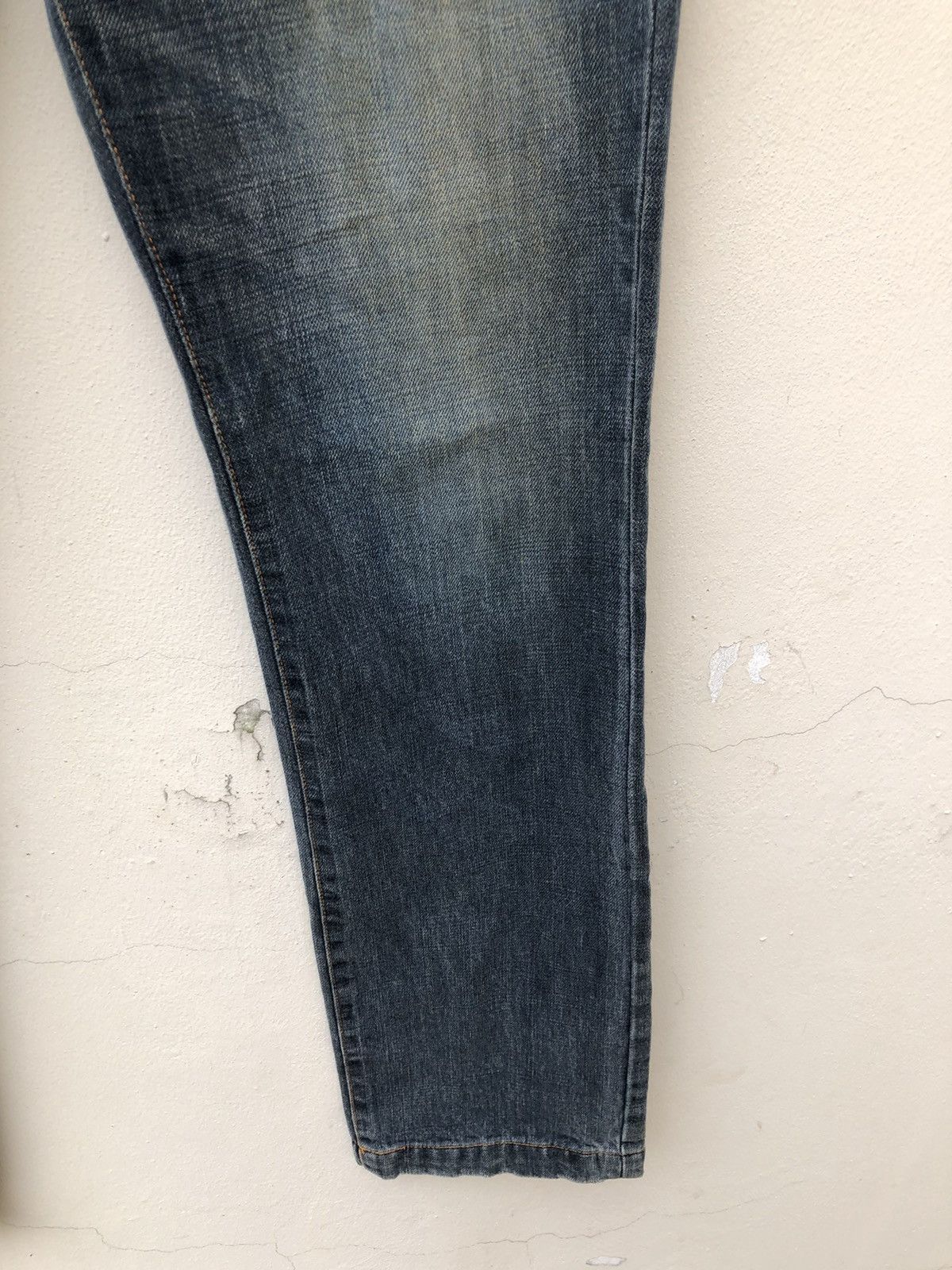 Vintage Double Standard Clothing Japan Distressed Black Waist Denim Size US 32 / EU 48 - 8 Thumbnail