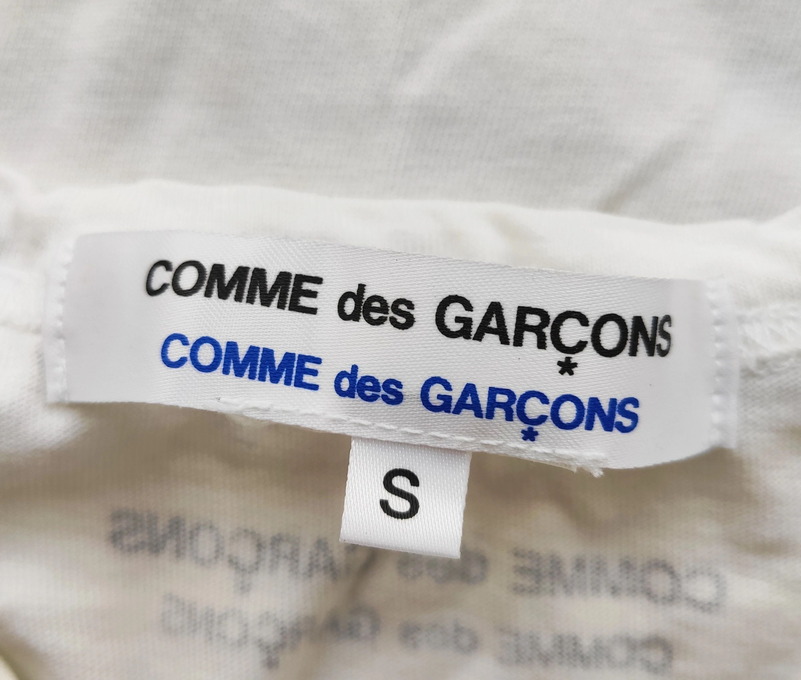 Comme des Garcons RARE CDGxCDG printed tee.Like Julius or Yohji Yamamoto Size S / US 4 / IT 40 - 3 Thumbnail