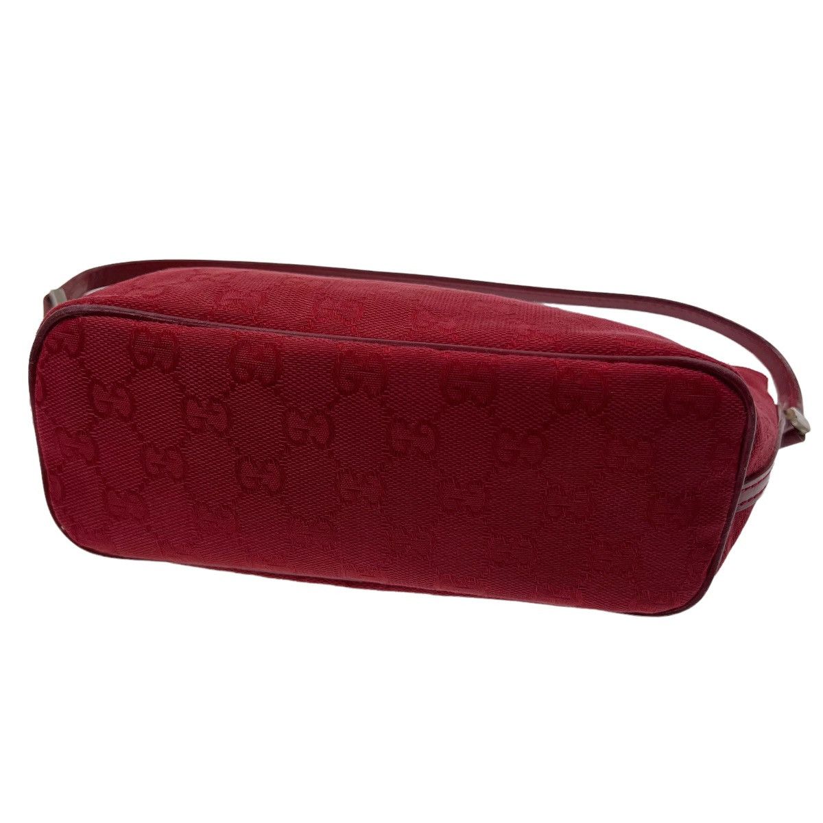 Gucci Gucci Red Monogram Shoulder Bag Size ONE SIZE - 3 Thumbnail