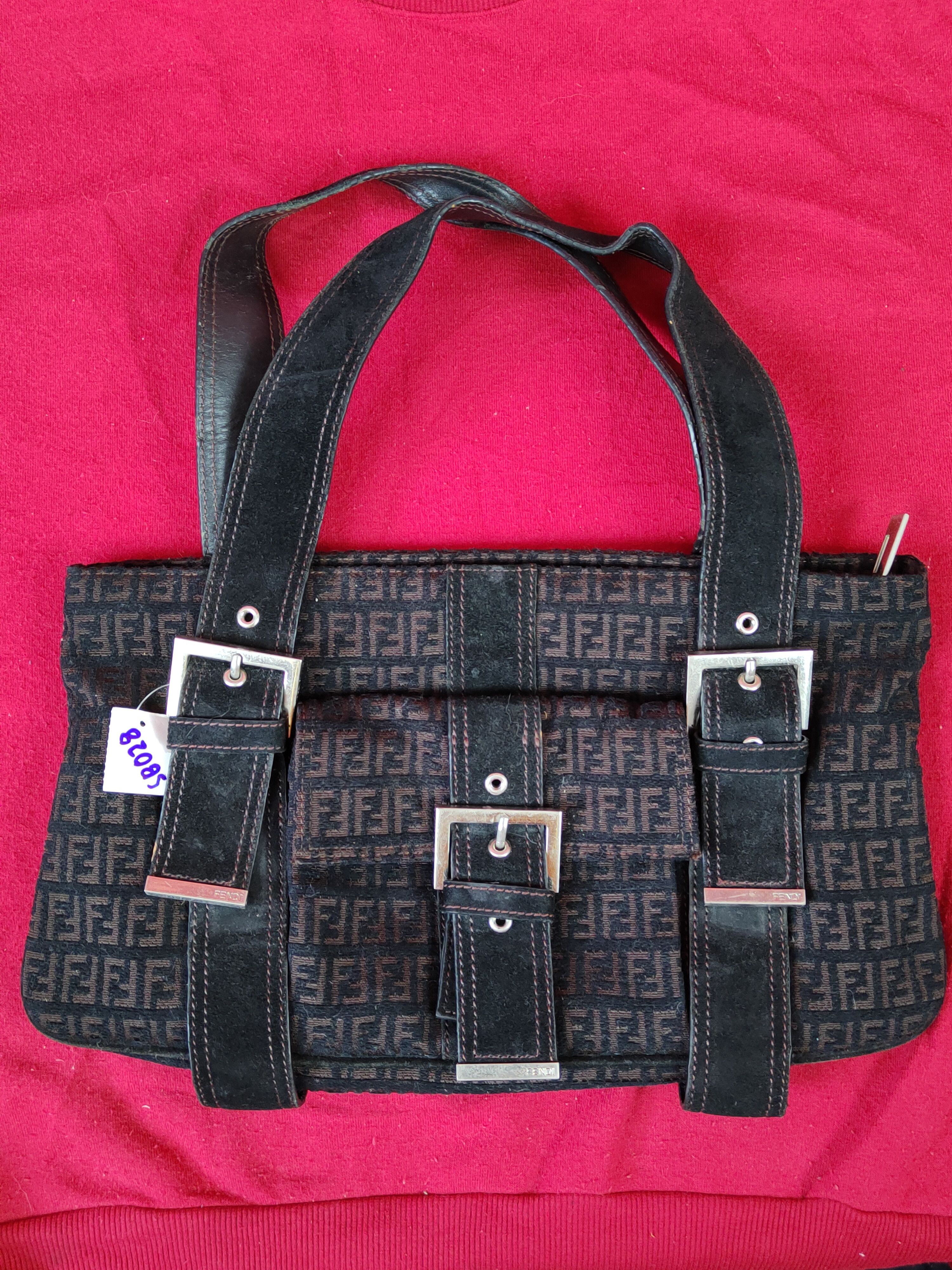 Fendi Fendi monogram Tote shoulder hand Bag #SB028 Size ONE SIZE - 1 Thumbnail