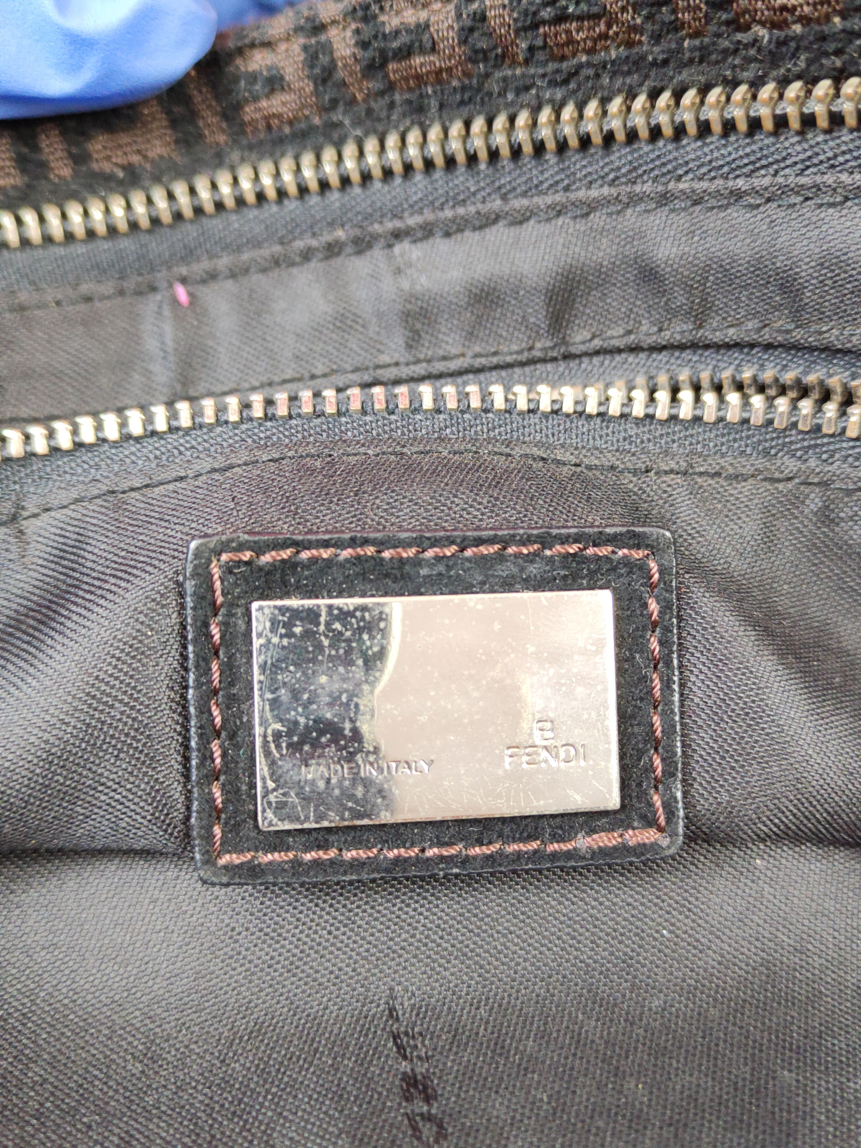 Fendi Fendi monogram Tote shoulder hand Bag #SB028 Size ONE SIZE - 21 Thumbnail