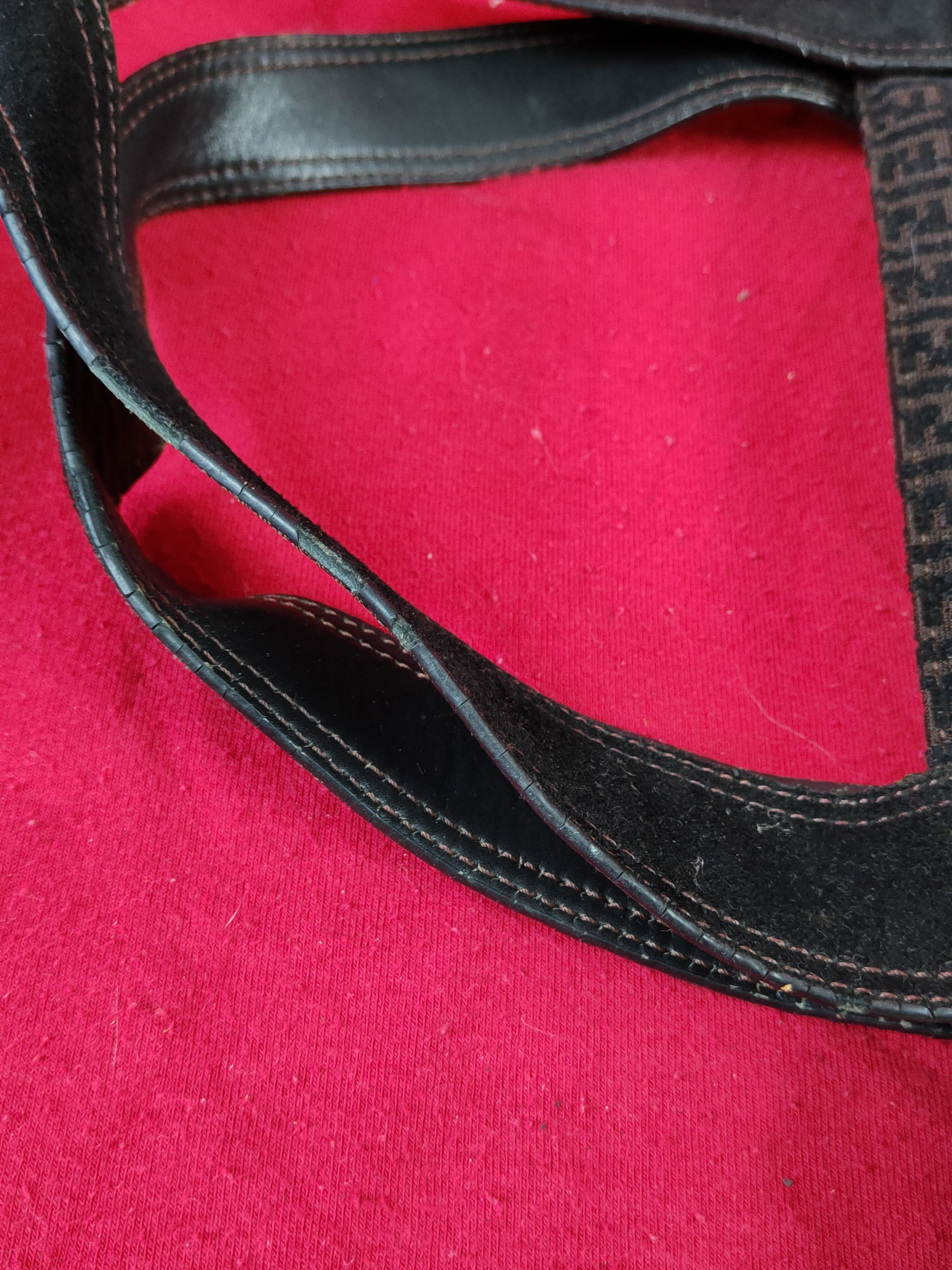 Fendi Fendi monogram Tote shoulder hand Bag #SB028 Size ONE SIZE - 8 Thumbnail