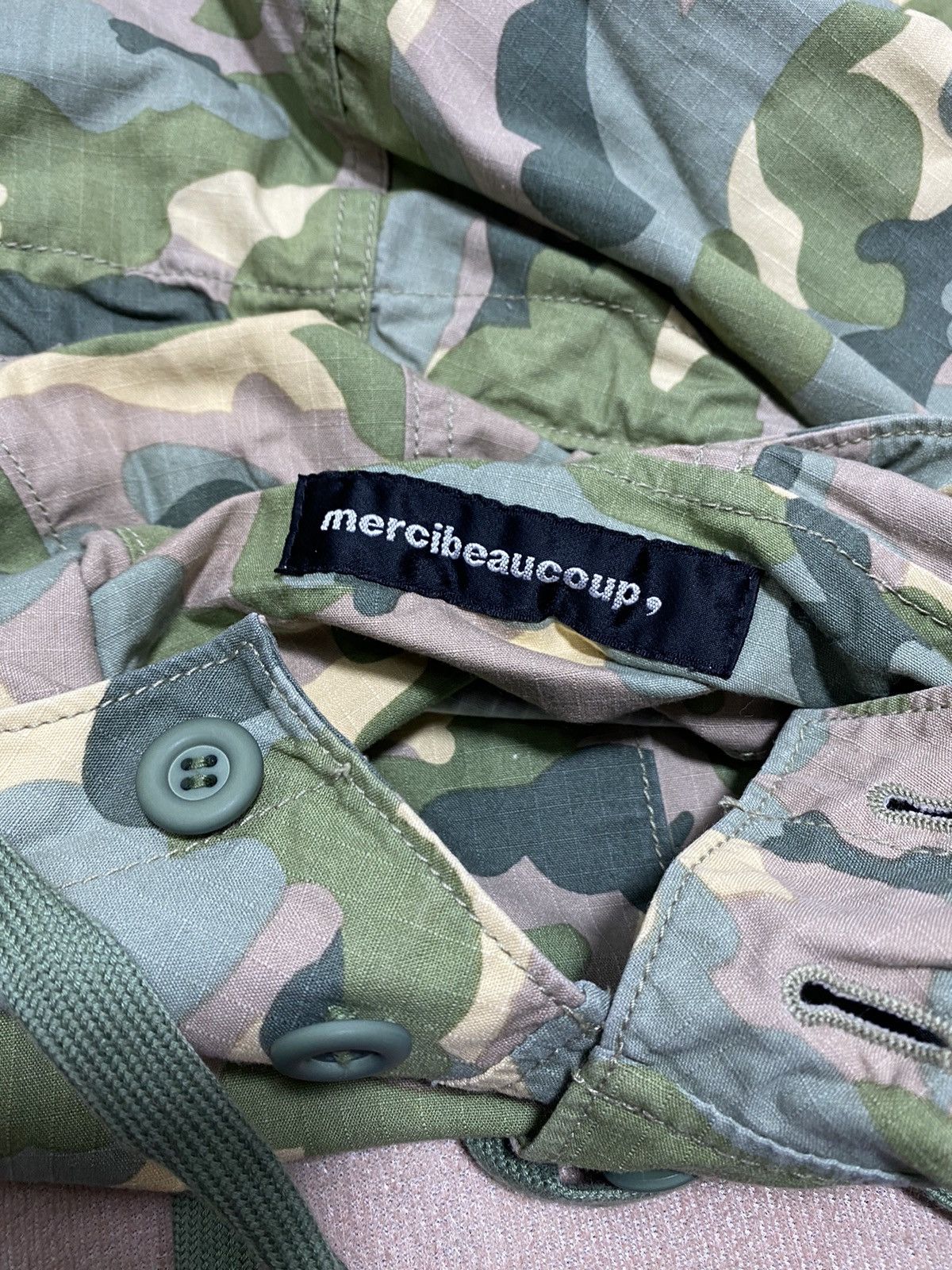 mercibeaucoup ARCHIVE🔥MERCIBEAUCOUP CAMO BUTTON JACKET HYPEBEAST Size US M / EU 48-50 / 2 - 5 Thumbnail