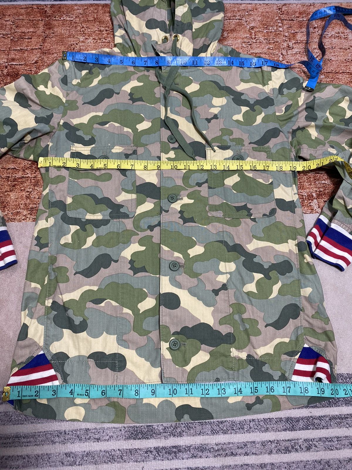 mercibeaucoup ARCHIVE🔥MERCIBEAUCOUP CAMO BUTTON JACKET HYPEBEAST Size US M / EU 48-50 / 2 - 9 Thumbnail