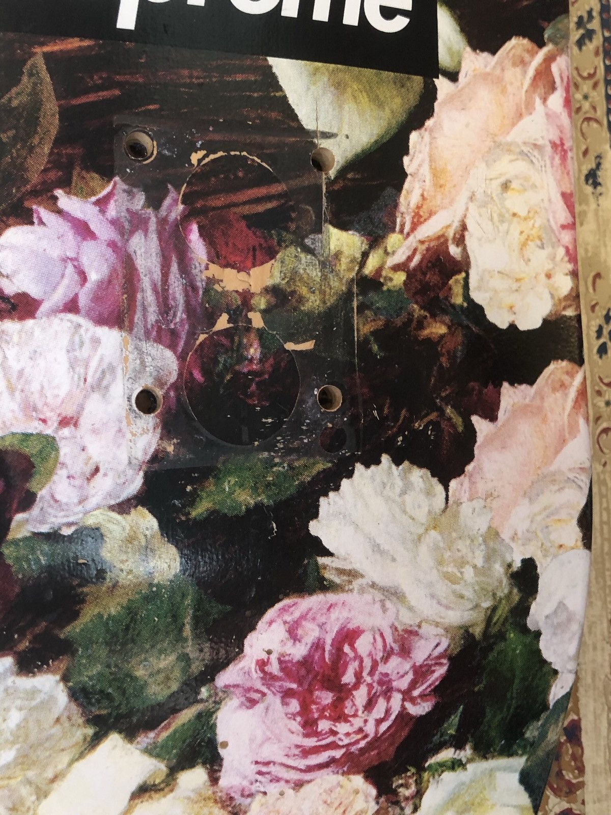 Supreme Power Corruption Lies PCL Skateboard Deck - Accessories