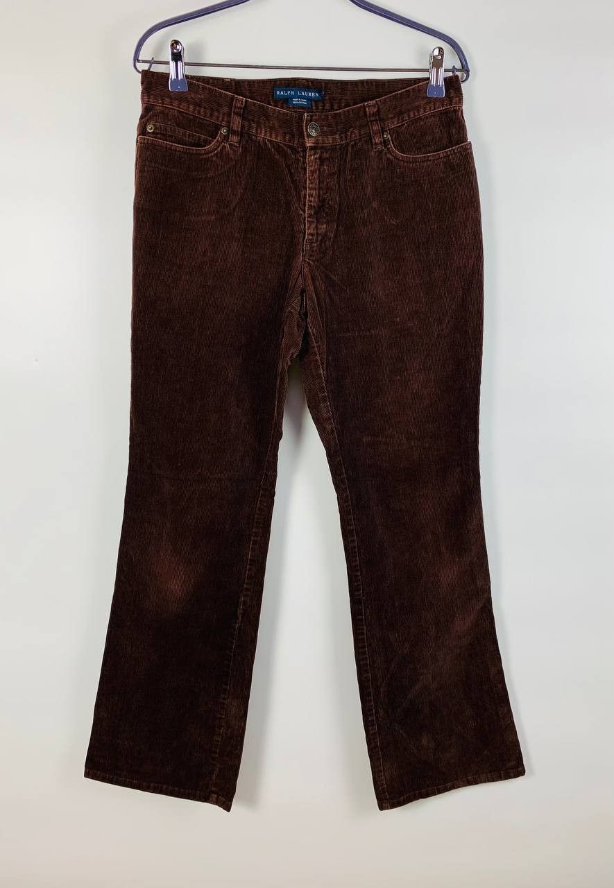 Ralph Lauren Ralph Lauren pants corduroy chokolate 10 Size 32" / US 10 / IT 46 - 1 Thumbnail