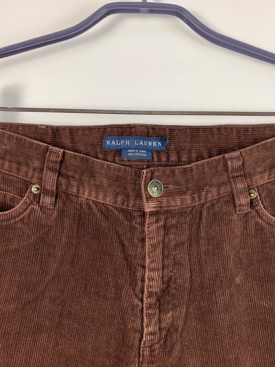 Ralph Lauren Ralph Lauren pants corduroy chokolate 10 Size 32" / US 10 / IT 46 - 4 Thumbnail