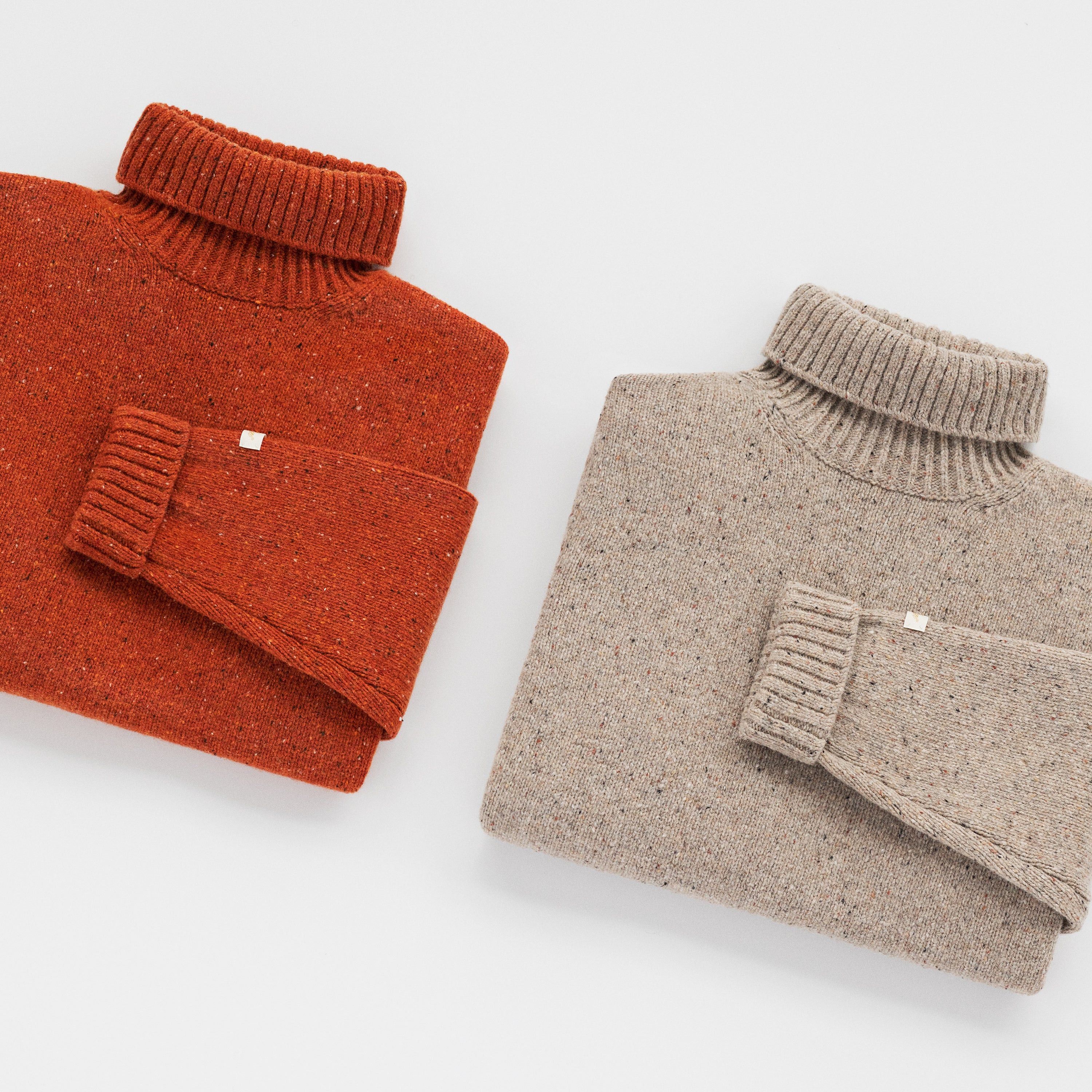 Aime Leon Dore Fleck Turtleneck Sweater - L Size US L / EU 52-54 / 3 - 5 Thumbnail