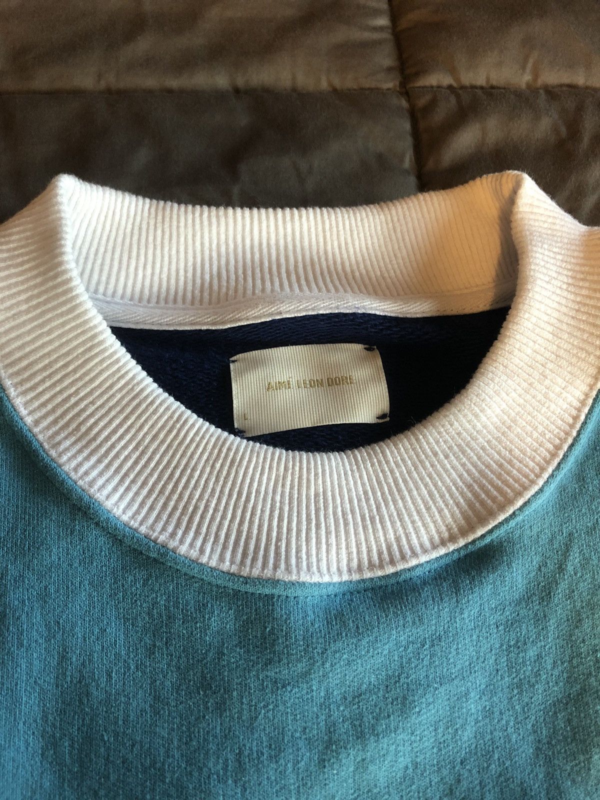 Aime Leon Dore Colorblocked Crewneck - L Size US L / EU 52-54 / 3 - 7 Thumbnail