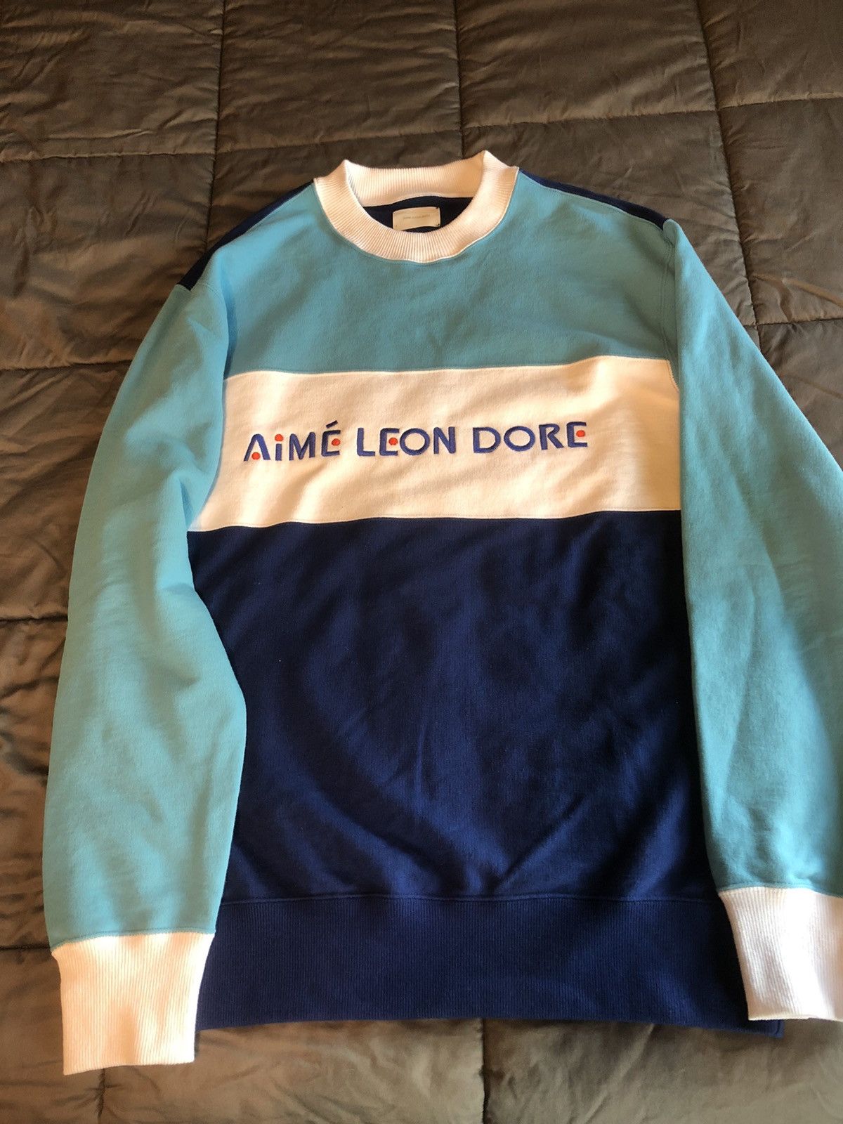 Aime Leon Dore Colorblocked Crewneck - L Size US L / EU 52-54 / 3 - 4 Thumbnail