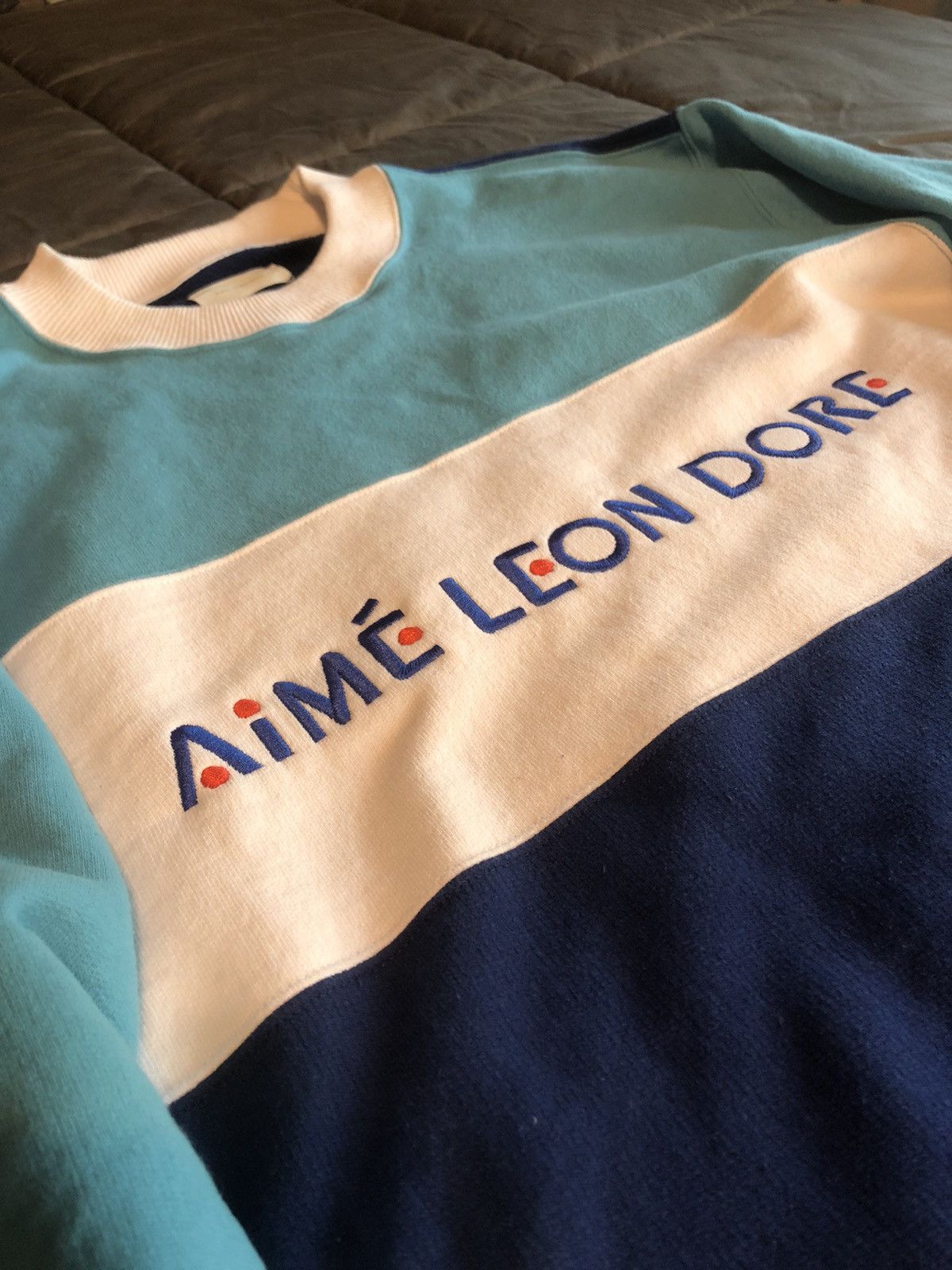Aime Leon Dore Colorblocked Crewneck - L Size US L / EU 52-54 / 3 - 5 Thumbnail