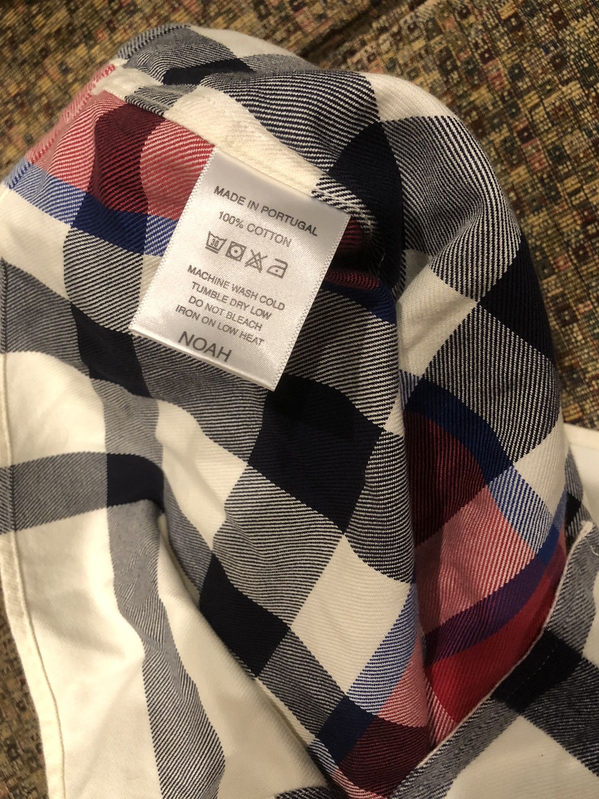 Noah SS20 Noah Plaid Flannel Shirt Size US XL / EU 56 / 4 - 6 Thumbnail