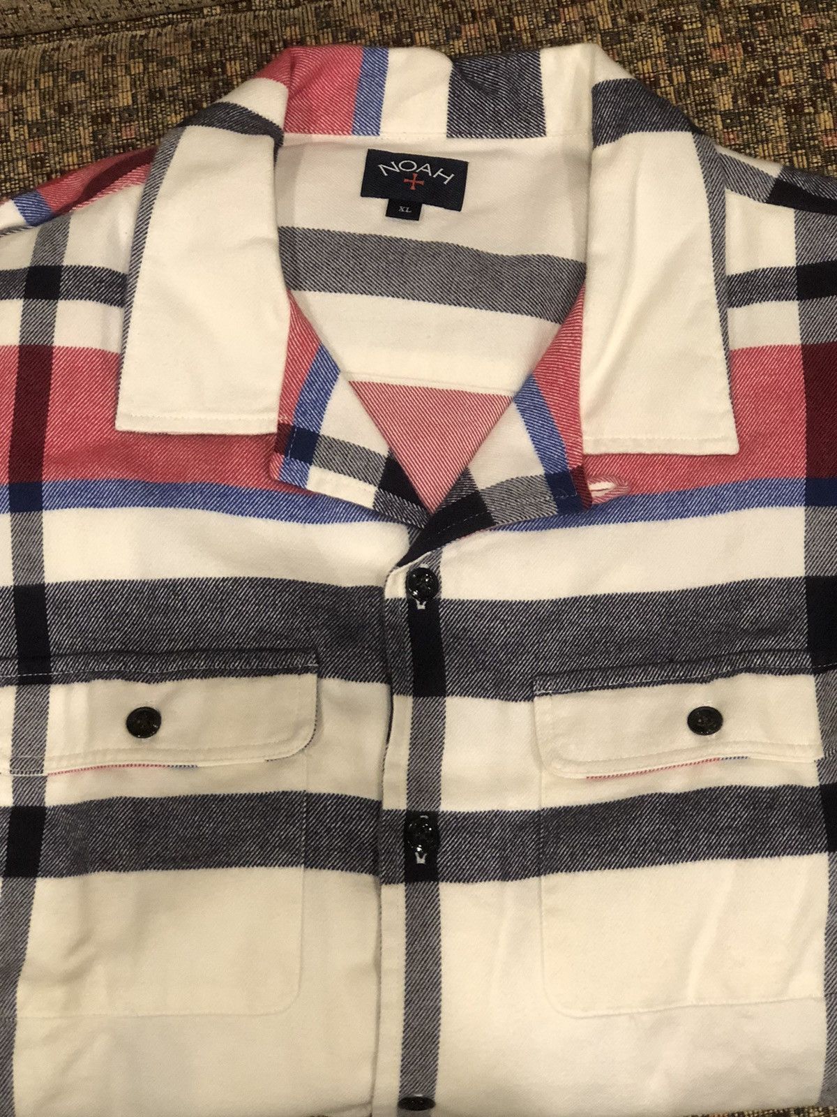 Noah SS20 Noah Plaid Flannel Shirt Size US XL / EU 56 / 4 - 5 Thumbnail