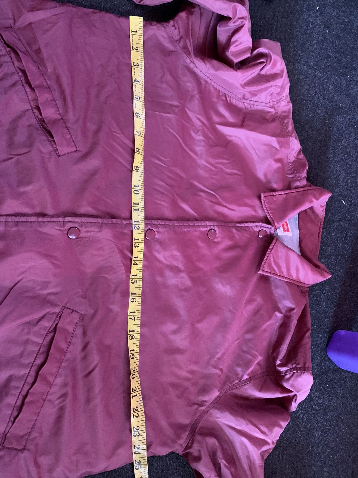 Hanes 🔥RARE🔥Vintage Hanes Big Logo Spellout Coach Jacket Size US L / EU 52-54 / 3 - 11 Thumbnail
