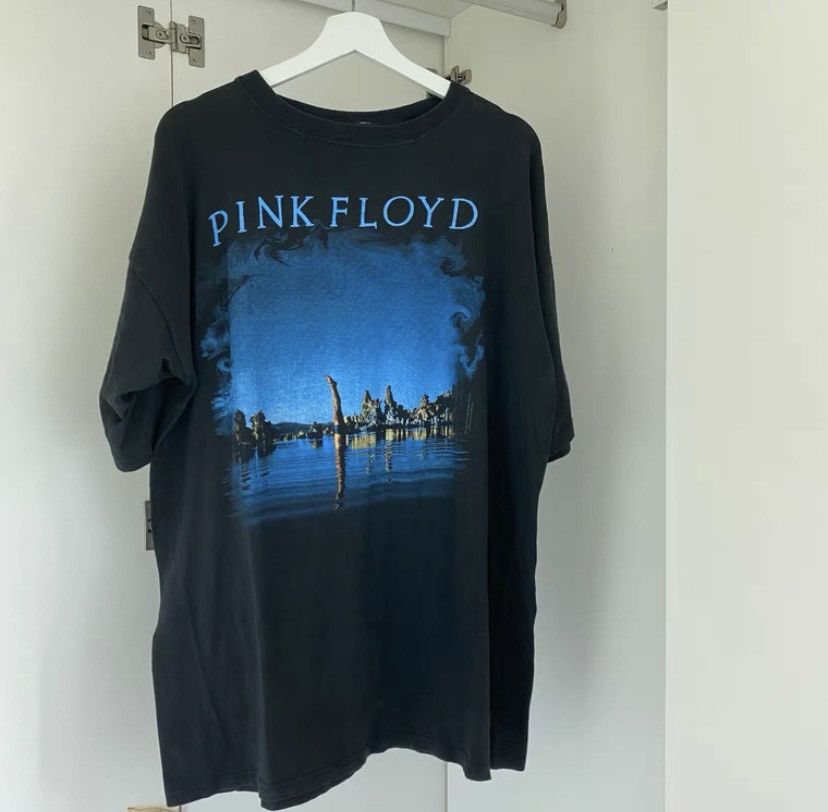 image of Band Tees x Pink Floyd Vintage Tee T Shirt 1994 Wish You Were Here in Black, Men's (Size XL)