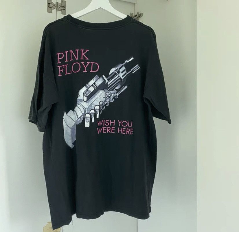 Band Tees × Pink Floyd × Vintage Pink Floyd Vintage Tee T Shirt 1994 Wish You Were Here Size US XL / EU 56 / 4 - 2 Thumbnail