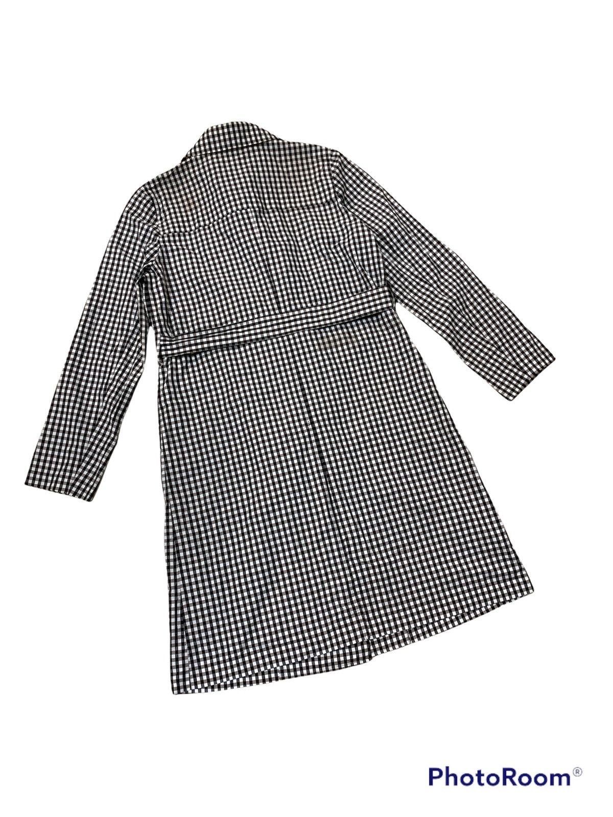 Japanese Brand × Mackintosh MACKINTOSH PHILOSOPHY CHECKERED DOUBLE BREASTED TRENCH COAT Size US XS / EU 42 / 0 - 2 Thumbnail