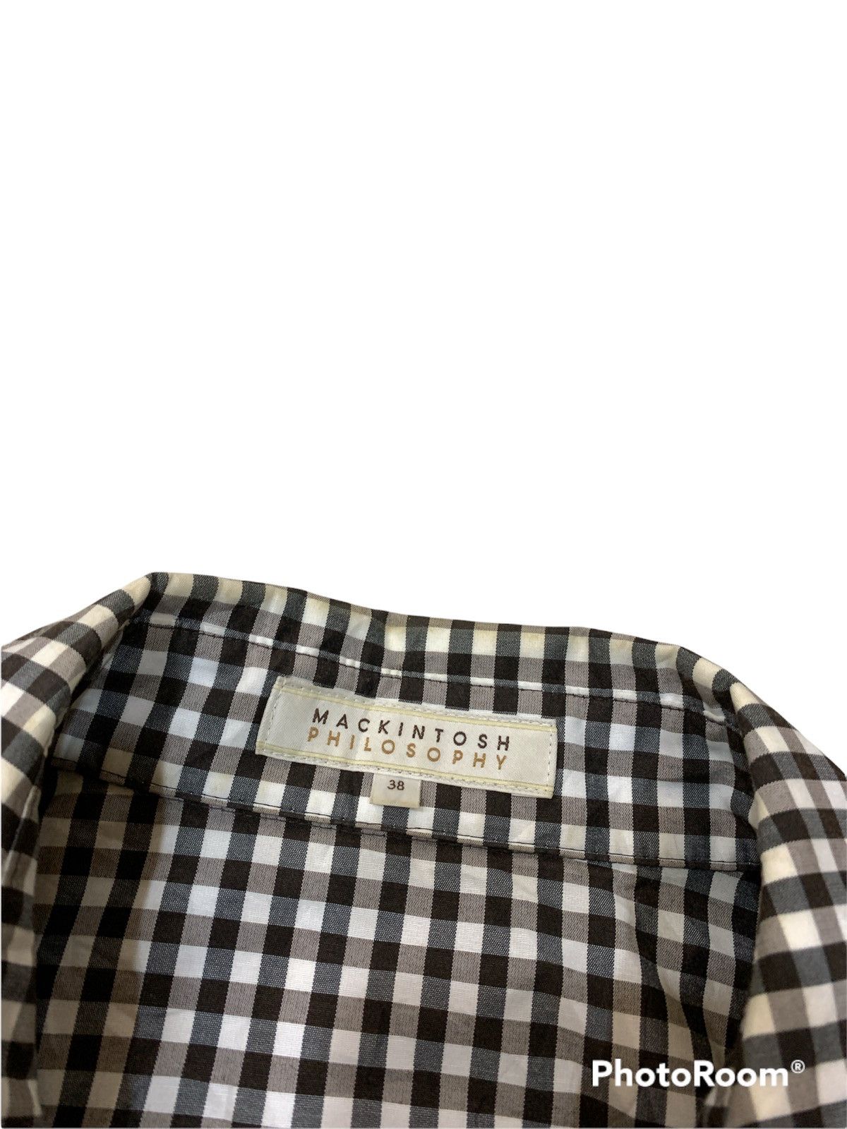 Japanese Brand × Mackintosh MACKINTOSH PHILOSOPHY CHECKERED DOUBLE BREASTED TRENCH COAT Size US XS / EU 42 / 0 - 10 Thumbnail