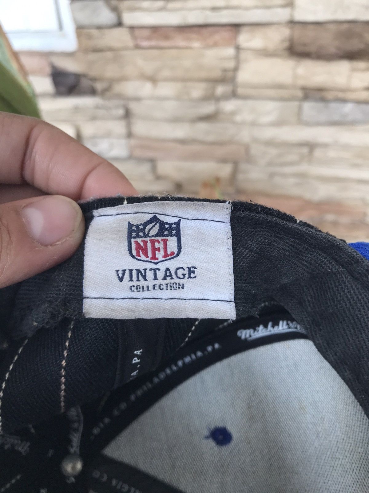 Vintage Vtg NFL Collection Nostalgia Co. Mitchell &Ness Cap Size ONE SIZE - 9 Thumbnail