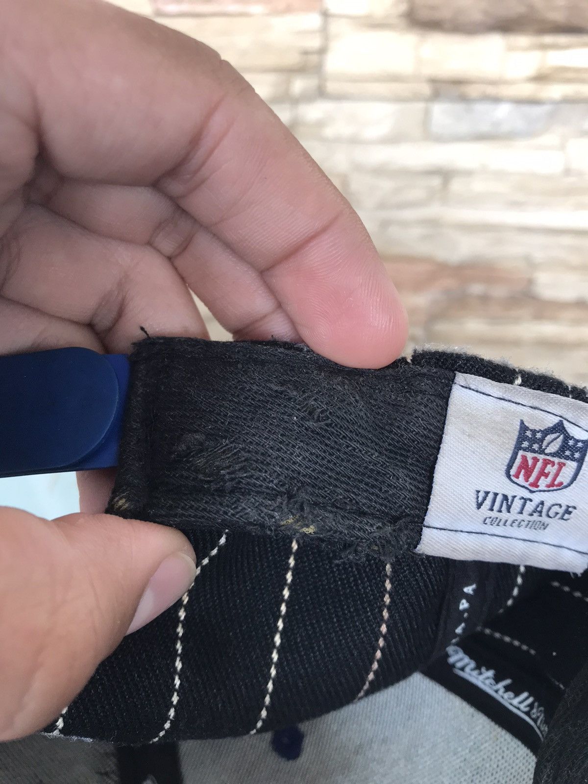 Vintage Vtg NFL Collection Nostalgia Co. Mitchell &Ness Cap Size ONE SIZE - 10 Thumbnail