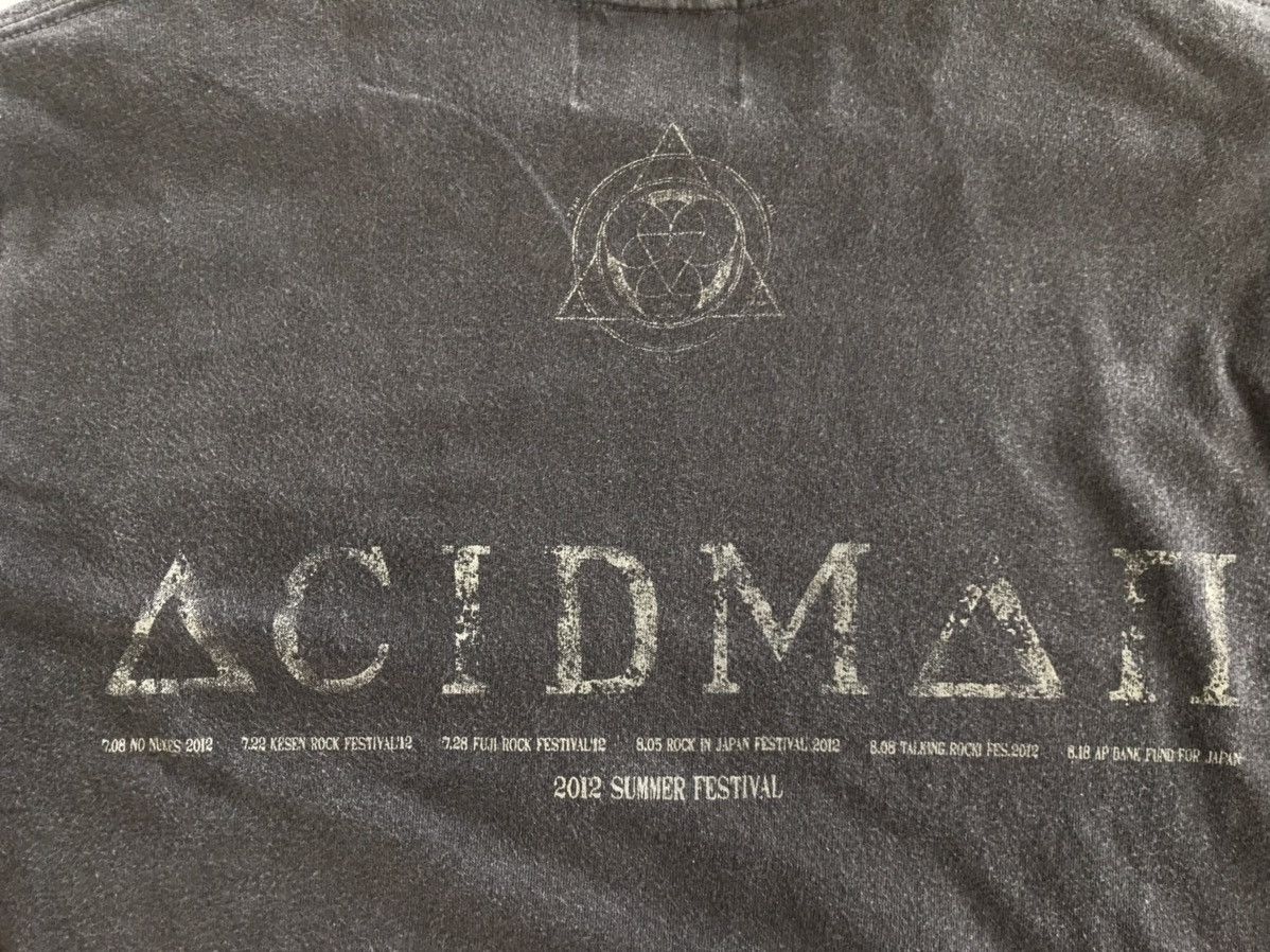 Band Tees Vintage y2k Acidmad Band 2012 Summer Festival Tee Size US S / EU 44-46 / 1 - 4 Thumbnail