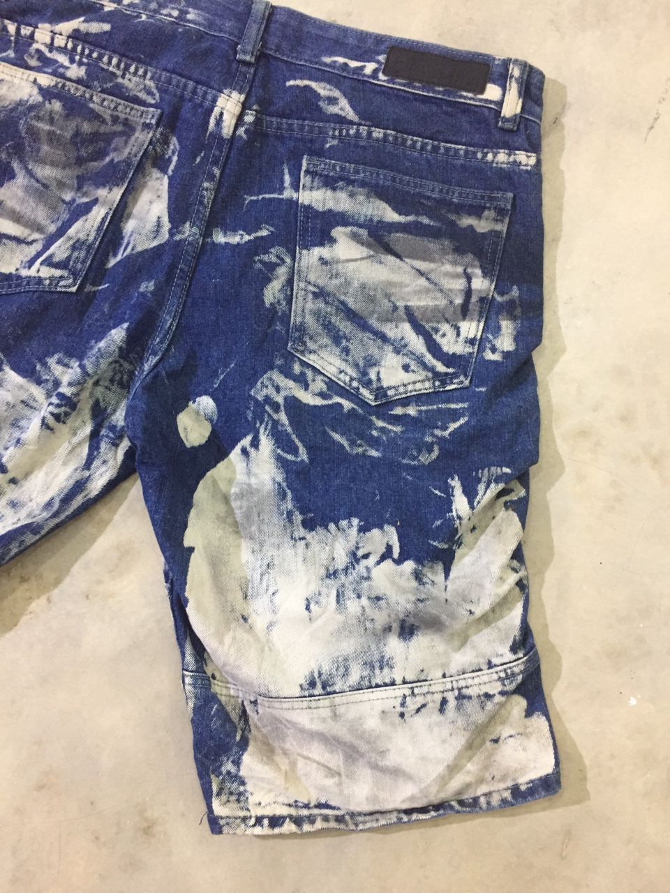Japanese Brand × Stitch's Jeans Stitches & Rivets Destroyed Denim Jean Shorts Size US 38 / EU 54 - 11 Thumbnail