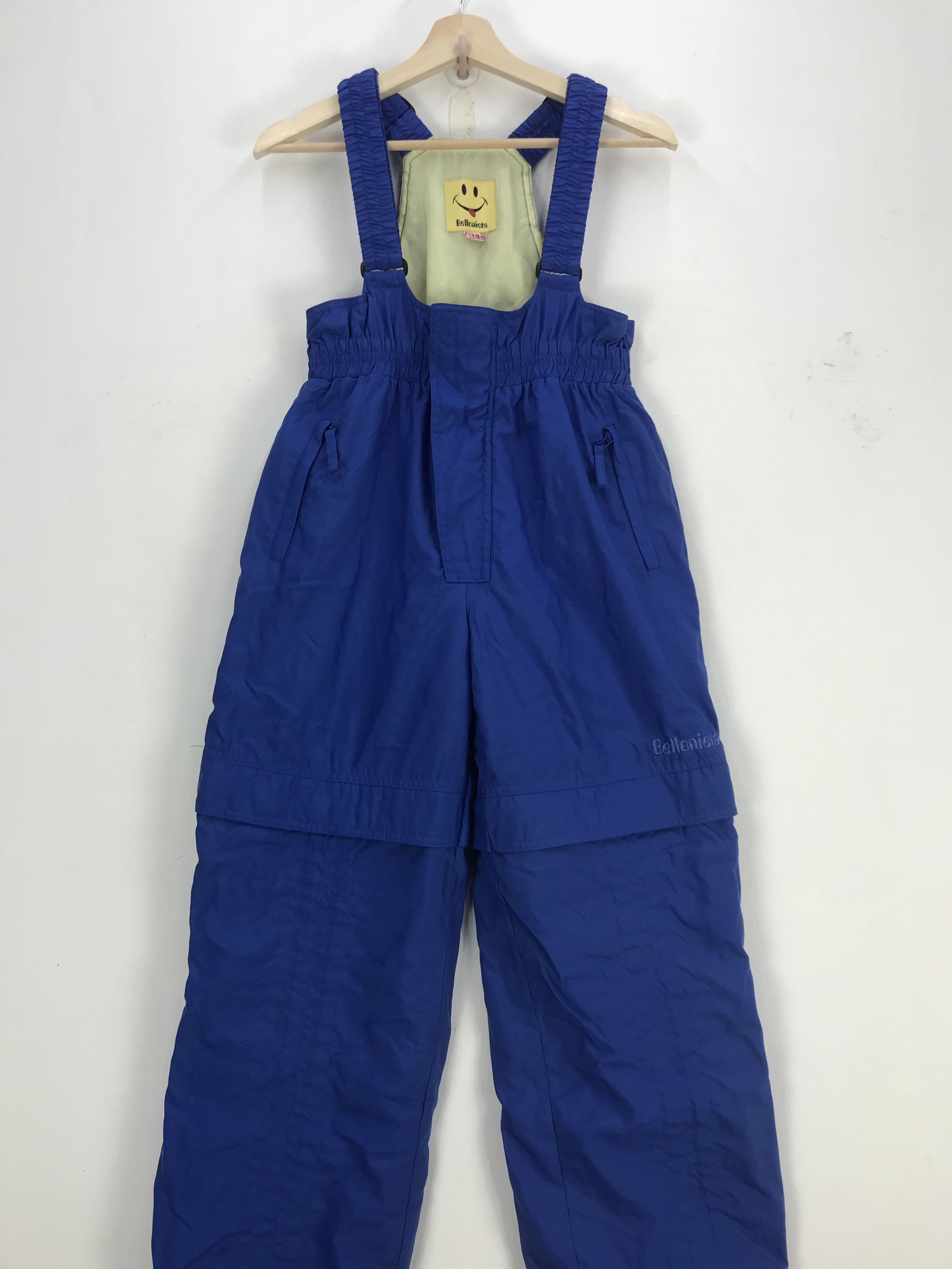 Japanese Brand × Vintage Vintage Bellonieta Ski Suit Up Smile Ski Wear Snowboards Size 26" / US 2 / IT 38 - 4 Thumbnail