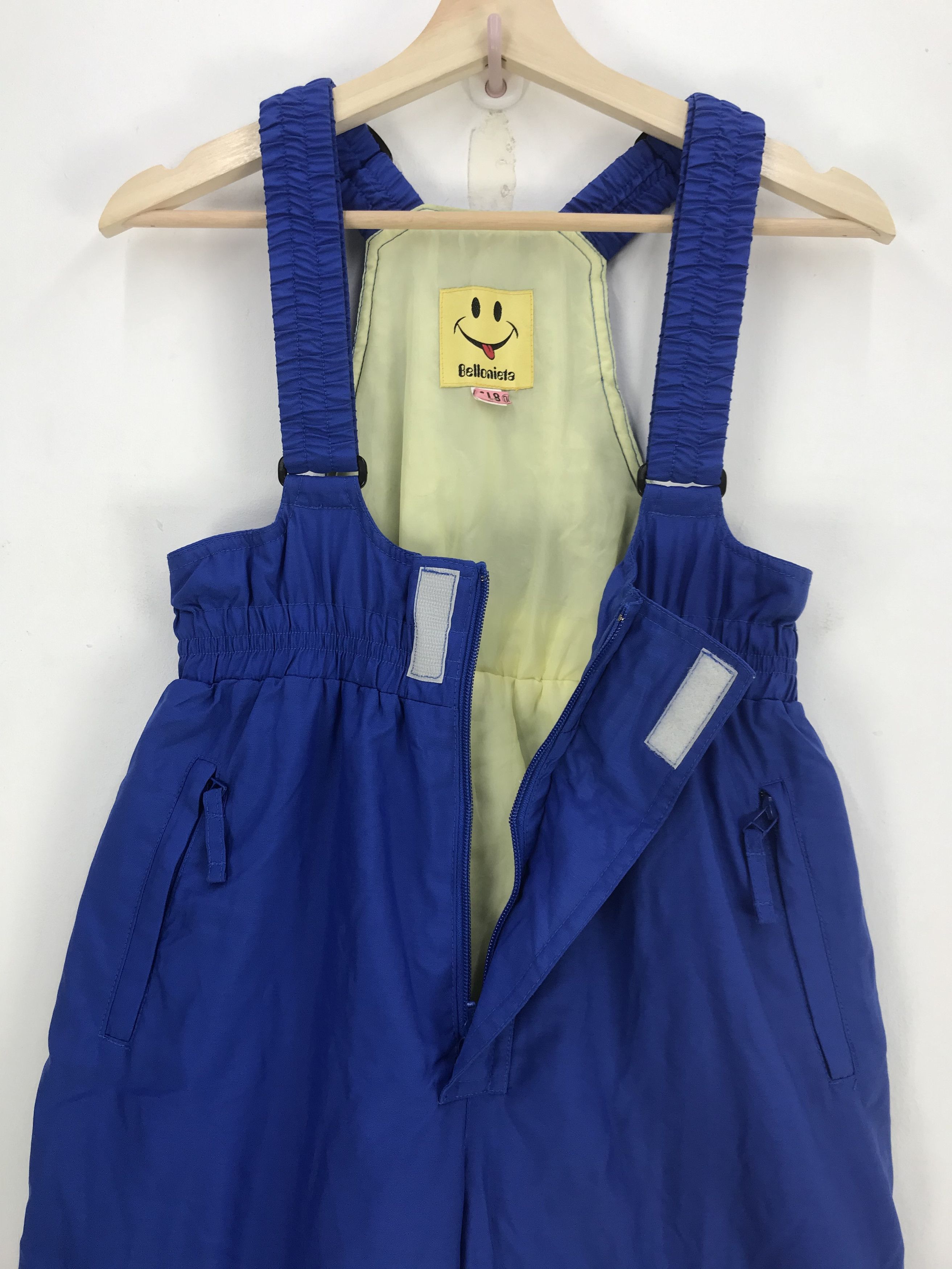 Japanese Brand × Vintage Vintage Bellonieta Ski Suit Up Smile Ski Wear Snowboards Size 26" / US 2 / IT 38 - 5 Thumbnail
