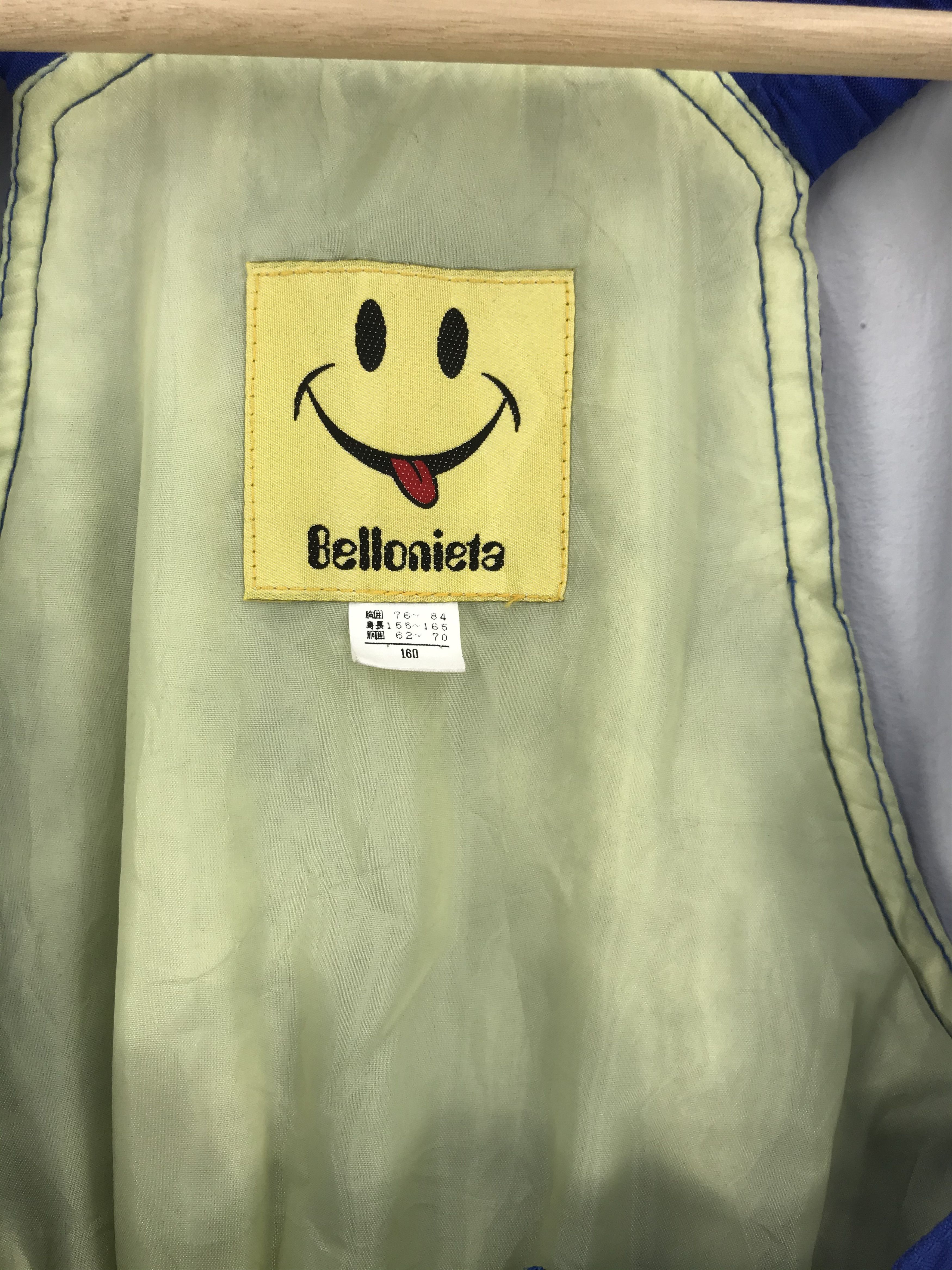 Japanese Brand × Vintage Vintage Bellonieta Ski Suit Up Smile Ski Wear Snowboards Size 26" / US 2 / IT 38 - 10 Thumbnail