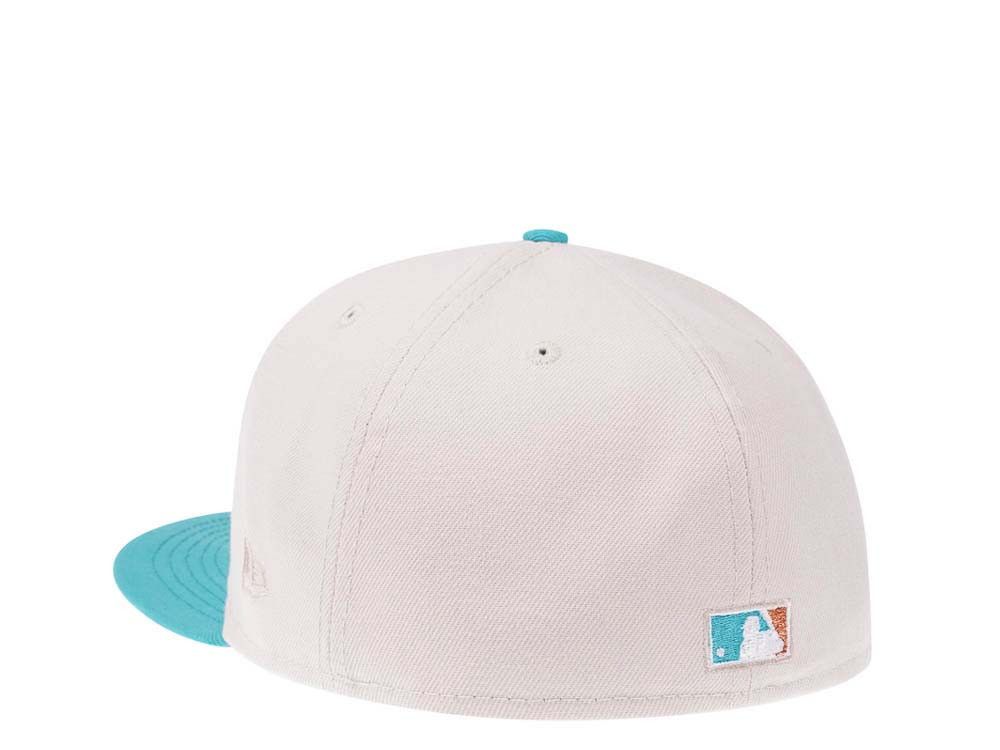MLB × New Era White Teal Icy Squidward Seattle Mariners 7 3/8 Two 2 Tone Size ONE SIZE - 10 Thumbnail