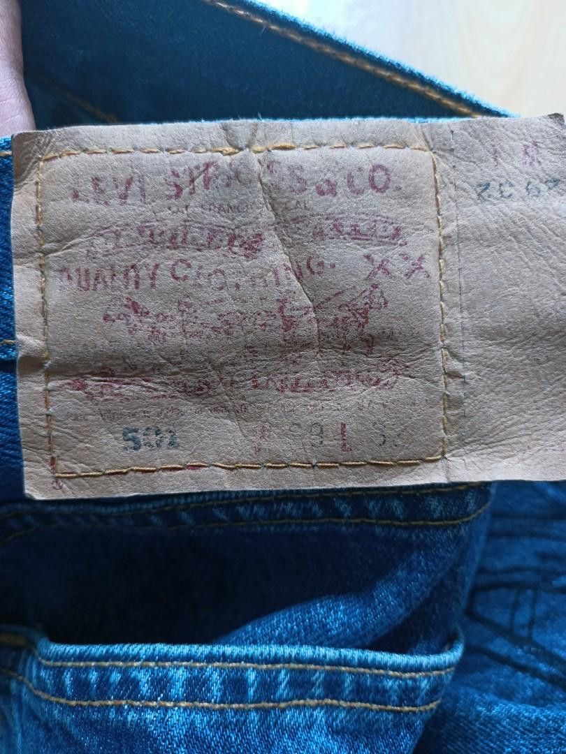 Levi's Levi’s 501 Hand Painted – Skeleton x AWGE x Smile Motif Size US 29 - 7 Thumbnail