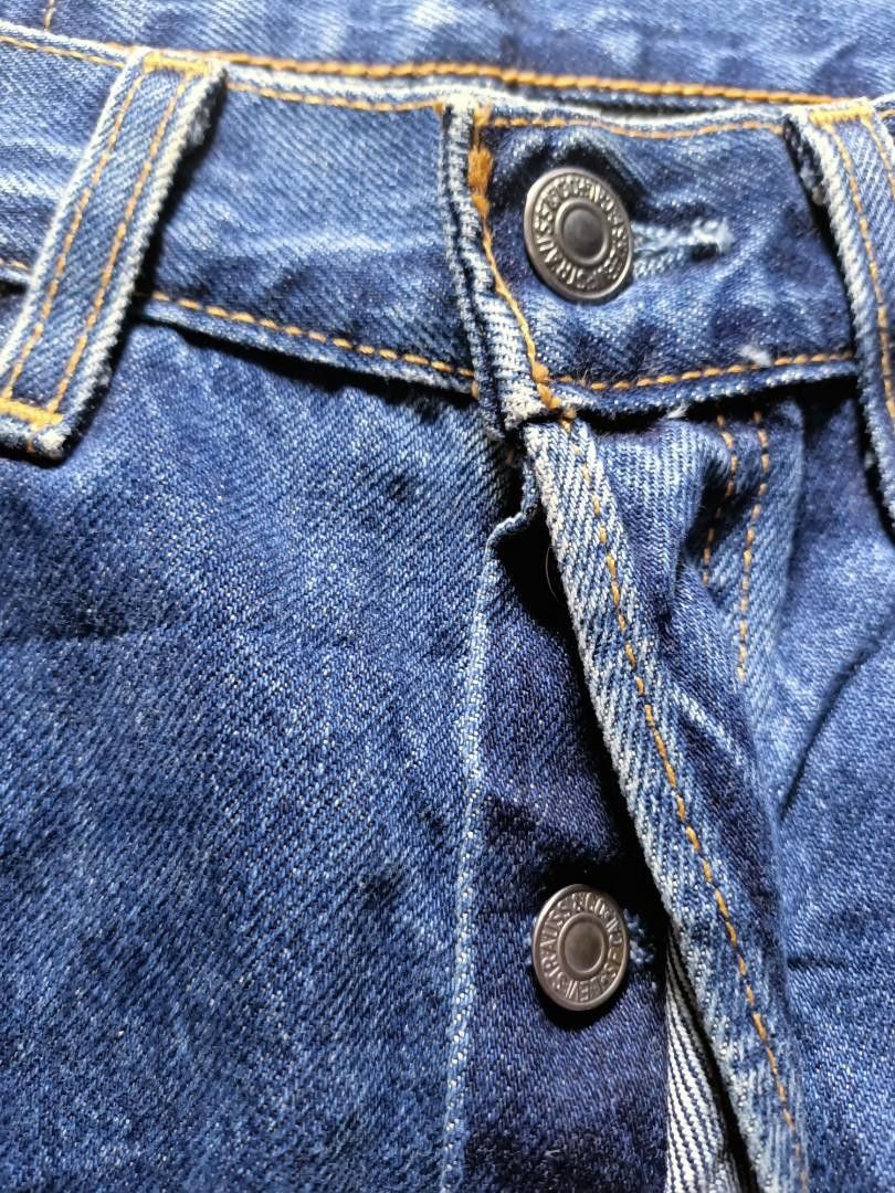 Levi's Levi’s 501 Hand Painted – Skeleton x AWGE x Smile Motif Size US 29 - 6 Thumbnail