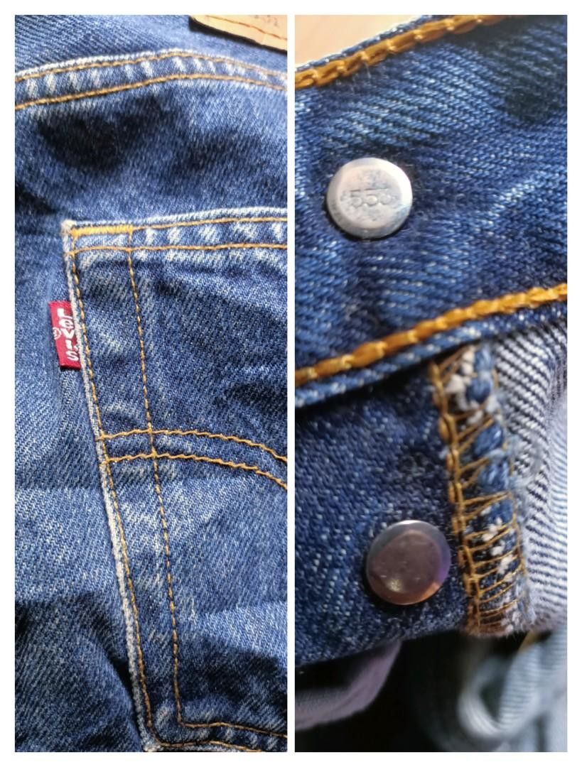 Levi's Levi’s 501 Hand Painted – Skeleton x AWGE x Smile Motif Size US 29 - 8 Thumbnail