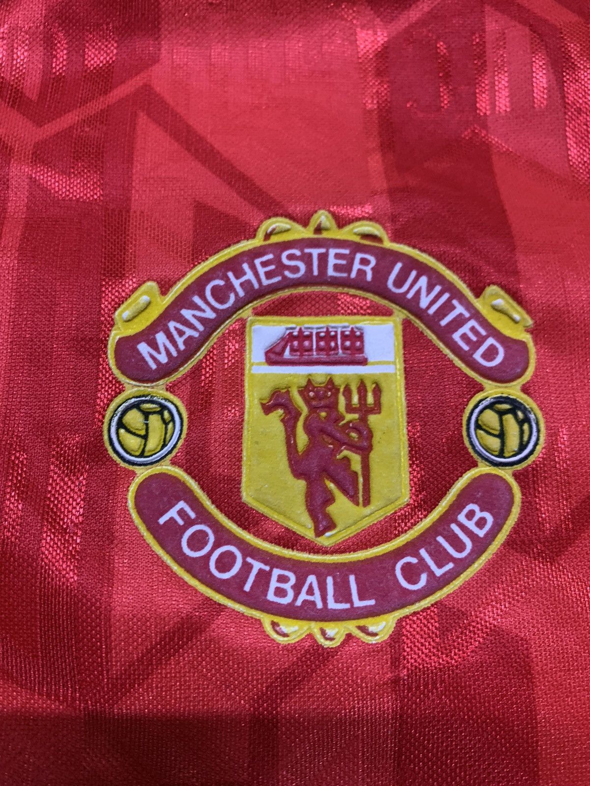 Umbro × Vintage Sharp 1990 Manchester United home shirt by umbro Size US S / EU 44-46 / 1 - 7 Thumbnail