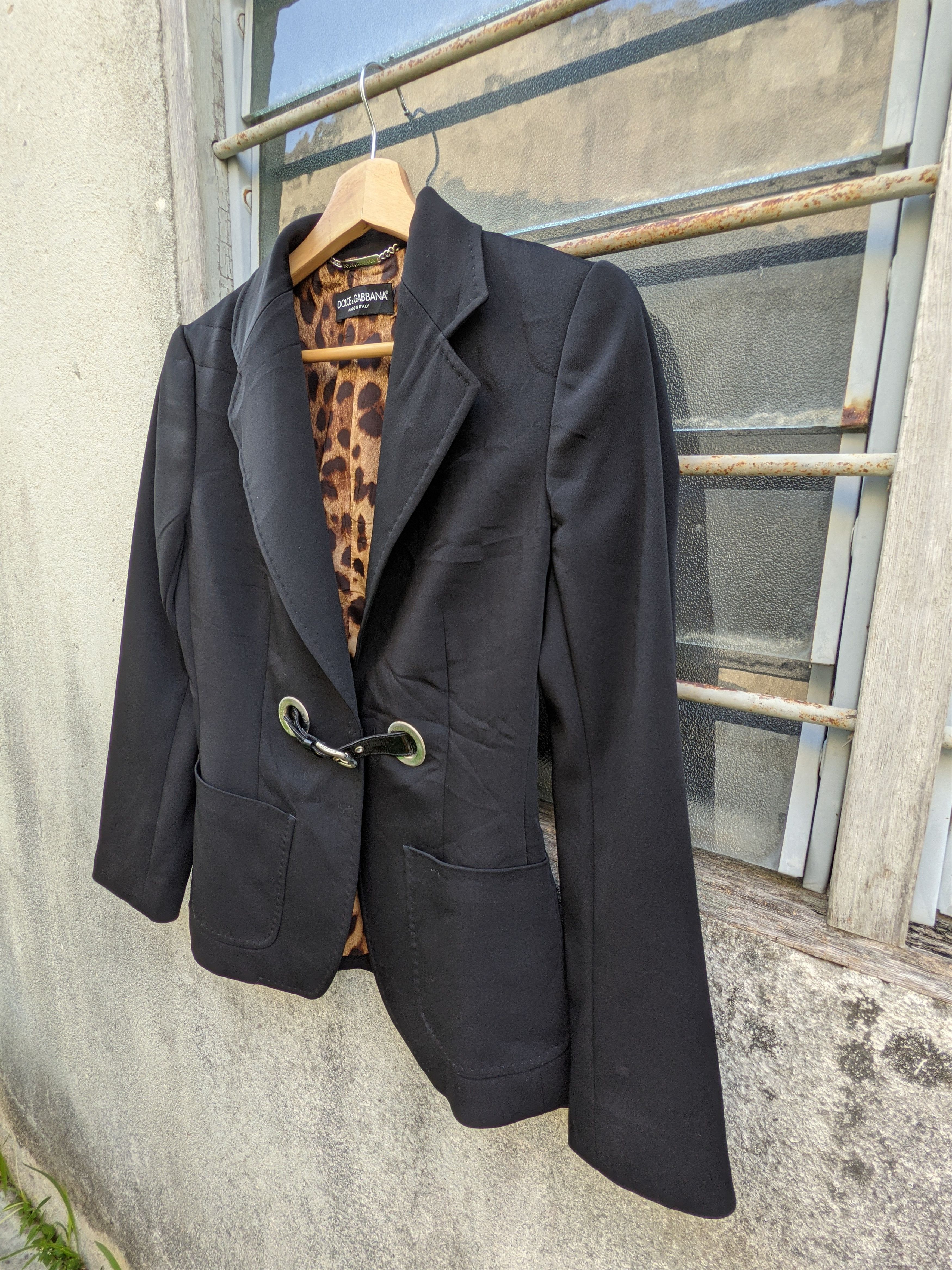 Dolce & Gabbana Dolce & Gabbana Leopard Sport Coat Size S / US 4 / IT 40 - 3 Thumbnail